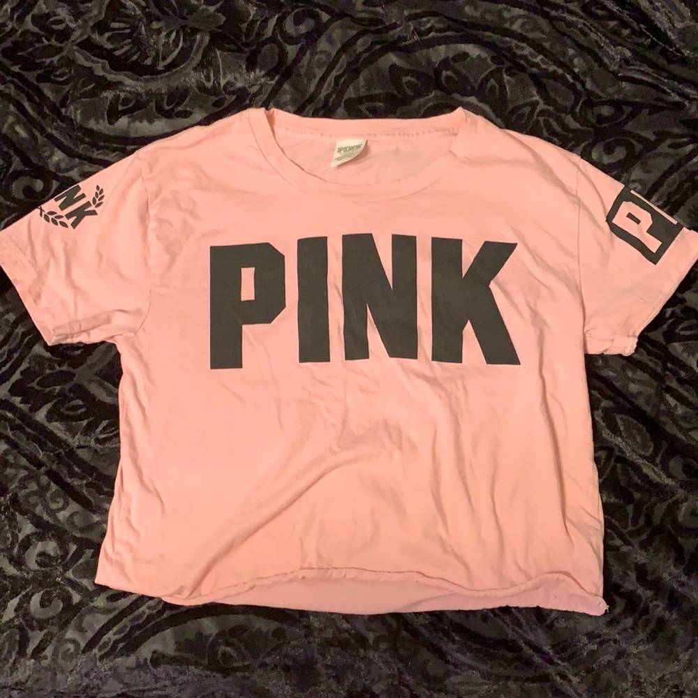 Pink Victoria’s Secret Pink crop top